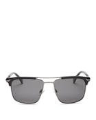 Rag & Bone Men's Polarized Brow Bar Square Sunglasses, 55mm