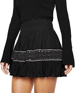 Ramy Brook York Sequined Mini Skirt