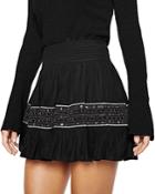 Ramy Brook York Sequined Mini Skirt