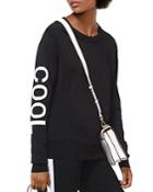 Michael Michael Kors Embroidered Stretch Sweater