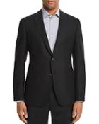 Emporio Armani Solid Patterned Slim Fit Sport Coat
