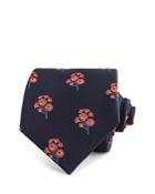 Thomas Pink Tofte Flower Woven Classic Tie