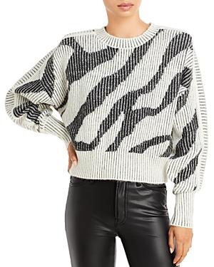 Iro Voryta Zebra Print Sweater