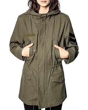 Zadig & Voltaire Kinian Canvas Parka