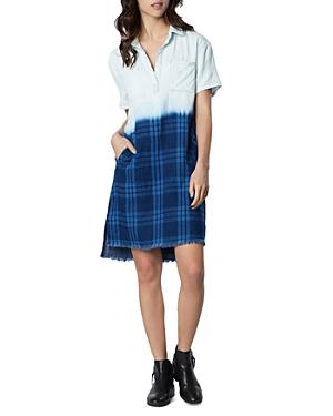 Billy T Plaid Moon Shirt Dress