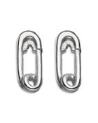 Uno De 50 Tailor Made Safety Pin Earrings