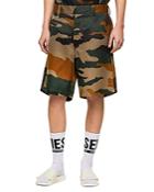 Diesel P Berti Camouflage Shorts