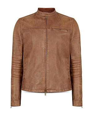 John Varvatos Star Usa Lex Leather Racer Jacket