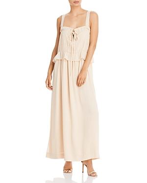 See By Chloe Pintuck Pleat Maxi Dress