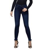 Good American Good Waist High-rise Skinny Jeans In Blue387