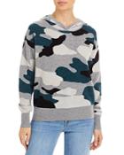 C By Bloomingdale's Cashmere Camo Cashmere Hoodie - 100% Exclusive