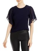 Kobi Halperin Liam Flutter Sleeve Top