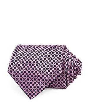 Ermenegildo Zegna Floret Pattern Silk Classic Tie