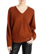 Alison Andrews Tie Back Cable Knit Detail Sweater