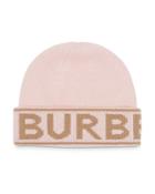 Burberry Logo Cashmere Beanie
