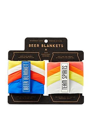 Brass Monkey Beer Blanket Puffyvest Koozie Set