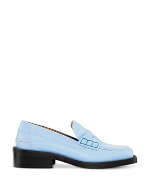 Ganni Women's Square Toe Loafers