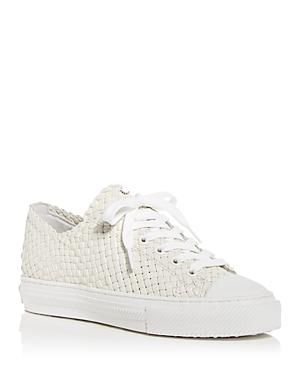 Stuart Weitzman Women's Wova Low Top Sneakers