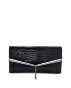 Jimmy Choo Elish Embossed Leather Clutch