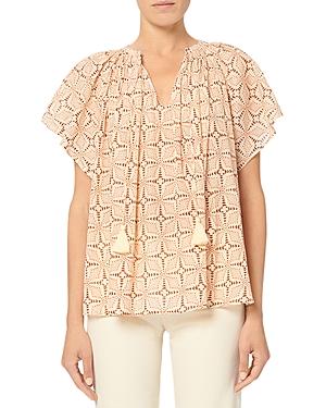 Vanessa Bruno Lowell Tassel Tie Blouse