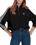 Adidas Three Stripes Zip Up Top