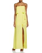 Bcbgmaxazria Strapless Ruffle Gown - 100% Bloomingdale's Exclusive