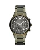 Emporio Armani Swiss Automatic Stainless Steel Watch, 43 Mm
