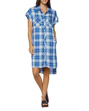 Billy T Uptown Plaid Shirt Dress