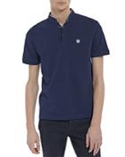 The Kooples Cotton Pique Classic Fit Short Sleeve Polo