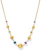 Marco Bicego 18k Yellow Gold Africa Color Multi Gemstone Bead Necklace, 16 - 100% Exclusive