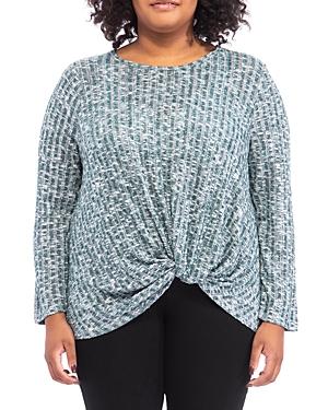 B Collection By Bobeau Curvy Twist Front Top