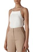 Whistles Becky Button-detail Camisole Top