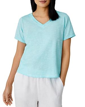 Eileen Fisher Boxy Slubbed Tee