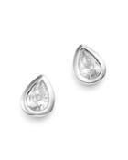Bloomingdale's Diamond Teardrop Stud Earrings In 14k White Gold, 0.50 Ct. T.w. - 100% Exclusive