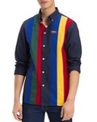 Tommy Jeans Retro Striped Regular Fit Button-down Shirt