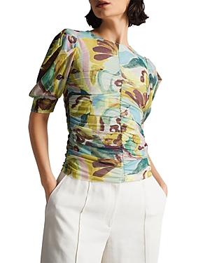Ted Baker Vyoll Printed Mesh Top