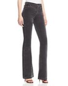 J Brand Maria Velvet Flare Jeans In Asphalt - 100% Exclusive