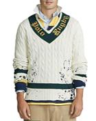 Polo Ralph Lauren Distressed Rugby Sweater