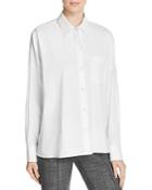 Theory Lourah Stretch Cotton Shirt