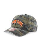 Mitchell & Ness Cotton Camouflage New York Knicks Dad Hat