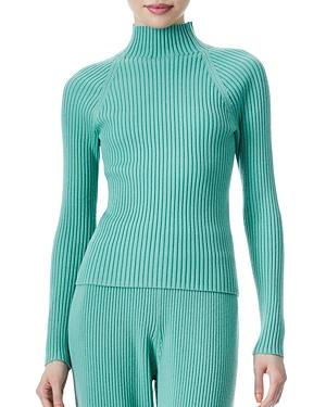 Alice And Olivia Irena Ribbed Turtleneck Sweater