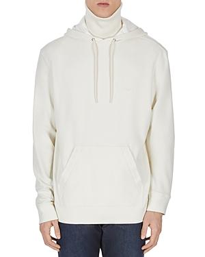 Armani Mockneck Drawstring Hoodie