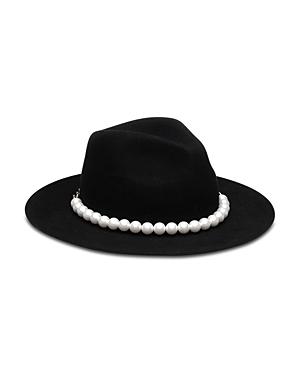 Eugenia Kim Sandra Wool & Faux Pearl Fedora