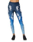 Cor Designed By Ultracor Orchid Print Leggings