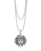 Lagos Sterling Silver Rare Wonders Celestial Sun Pendant Necklace, 34