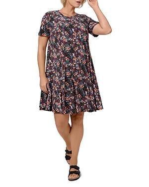 Leota Plus Serenity Floral Print Dress