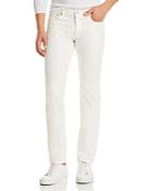 A.p.c. Petit Standard Slim Straight Fit Jeans In Blanc