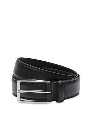 Sandro Men's Loop Plain Leather Belt