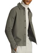 Reiss Wishaw Button Through Overshirt