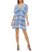 Profile By Gottex Printed Tunic Swim Cover Up